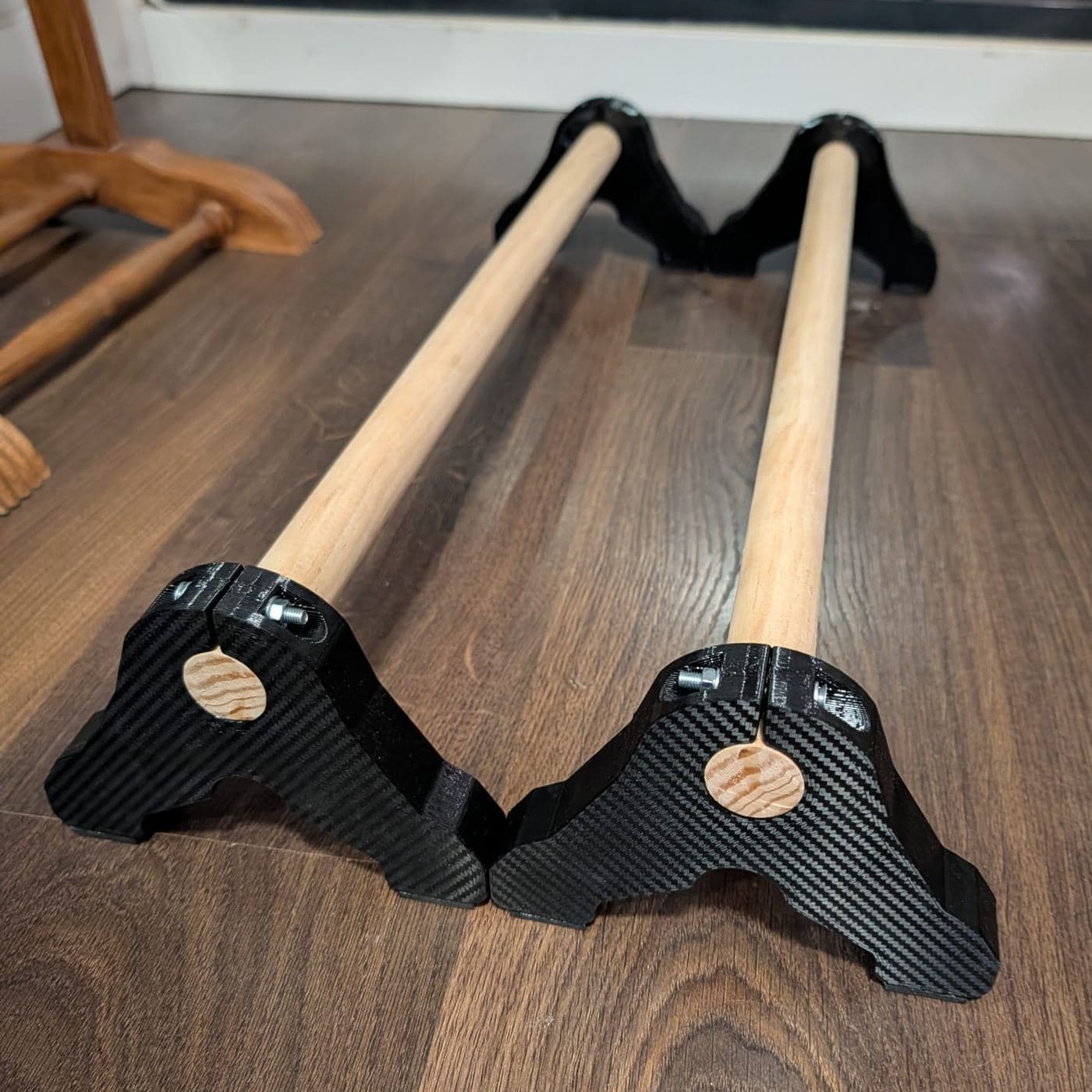 Paralelas de madera · barra larga — foto 3
